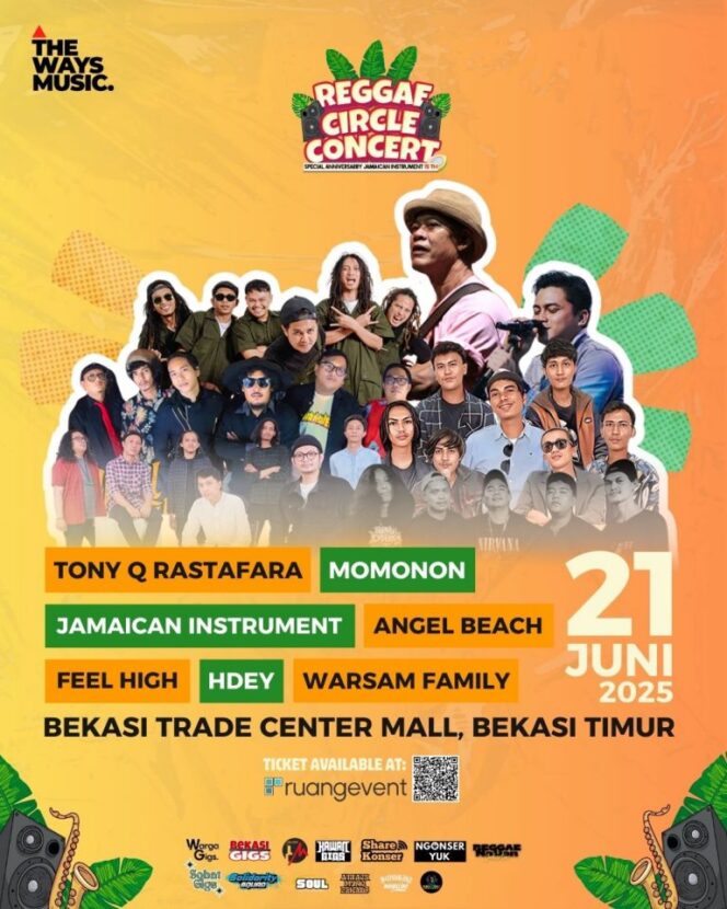 
 The Ways Music gelar Reggae Circle Concert